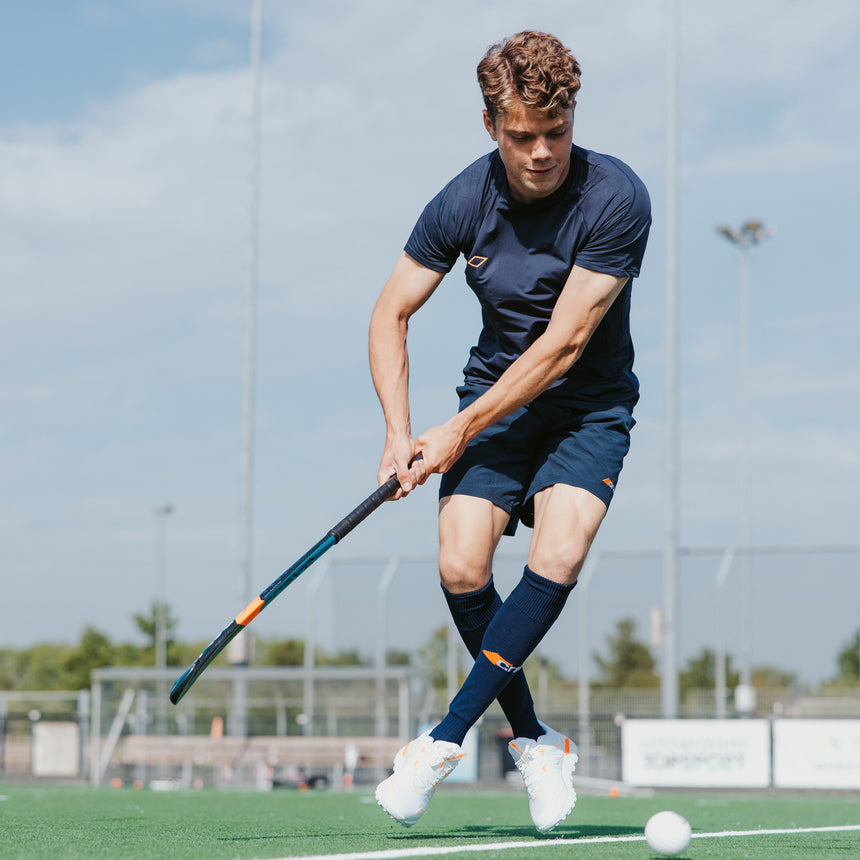 Man playing hockey