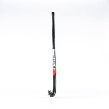 HABC25Composite Sticks Dynabow 9+ MC Black Silver, Face Left