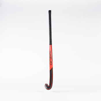 HABF25Composite Sticks Dynabow 7+ MC Black Orange, Face Left