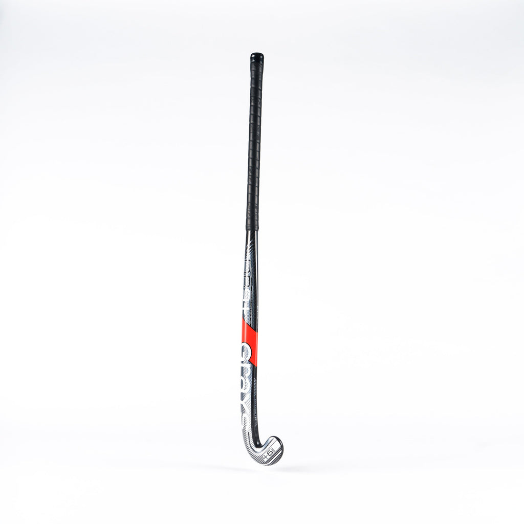 HABC25Composite Sticks Dynabow 9+ MC Black Silver, Back Left