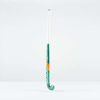 HACC26Composite Sticks PB+7 Carribean Green & Silver, Back Angle