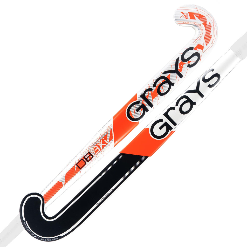 HAJB26Composite Sticks DB9Xi Dynabow Indoor Hockey Stick White & Orange