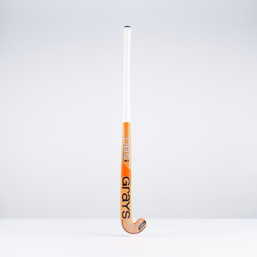 HBAP25Wooden Sticks DB5i Dynabow Wood Hybrid Indoor Hockey Stick Orange & White Back