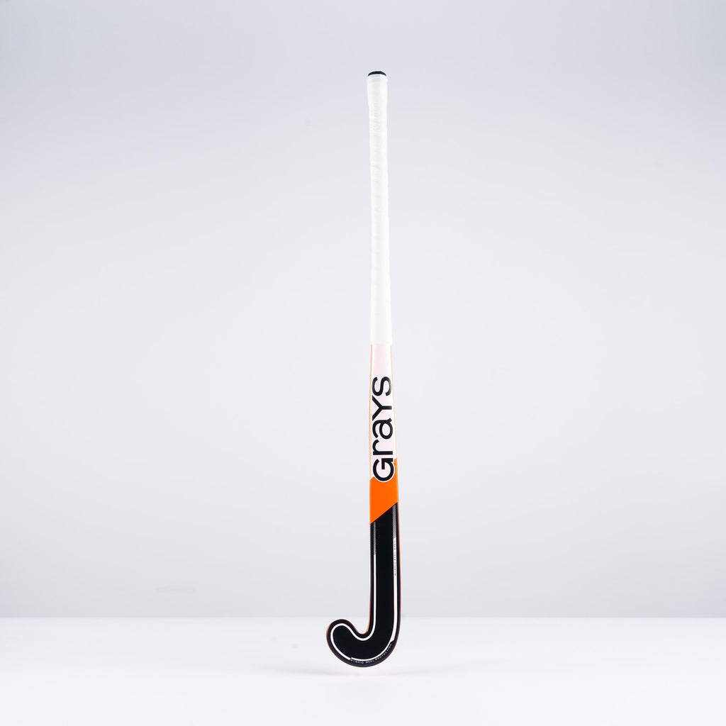 HBAP25Wooden Sticks DB5i Dynabow Wood Hybrid Indoor Hockey Stick Orange & White, Face