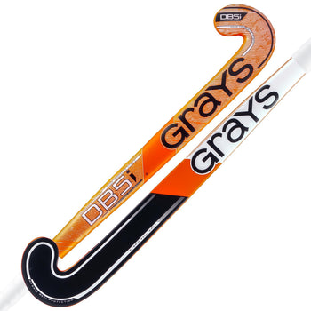 HBAP25Wooden Sticks DB5i Dynabow Wood Hybrid Indoor Hockey Stick Orange & White