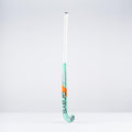 HBAS25Wooden Sticks DB2i Dynabow Wood Hybrid Indoor Hockey Stick Mint & White Back Angle