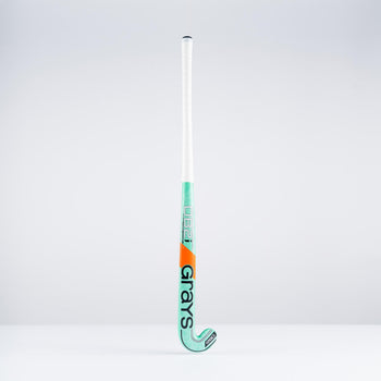 HBAS25Wooden Sticks DB2i Dynabow Wood Hybrid Indoor Hockey Stick Mint & White Back