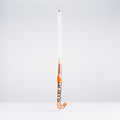 HBAS25Wooden Sticks DB2i Dynabow Wood Hybrid Indoor Hockey Stick White & Orange Back Angle