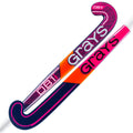 HBAU25Wooden Sticks DB1i Dynabow Wood Hybrid Indoor Hockey Stick Dark Navy & Pink