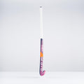HBAU25Wooden Sticks DB1i Dynabow Wood Hybrid Indoor Hockey Stick Dark Navy & Pink Back Angle