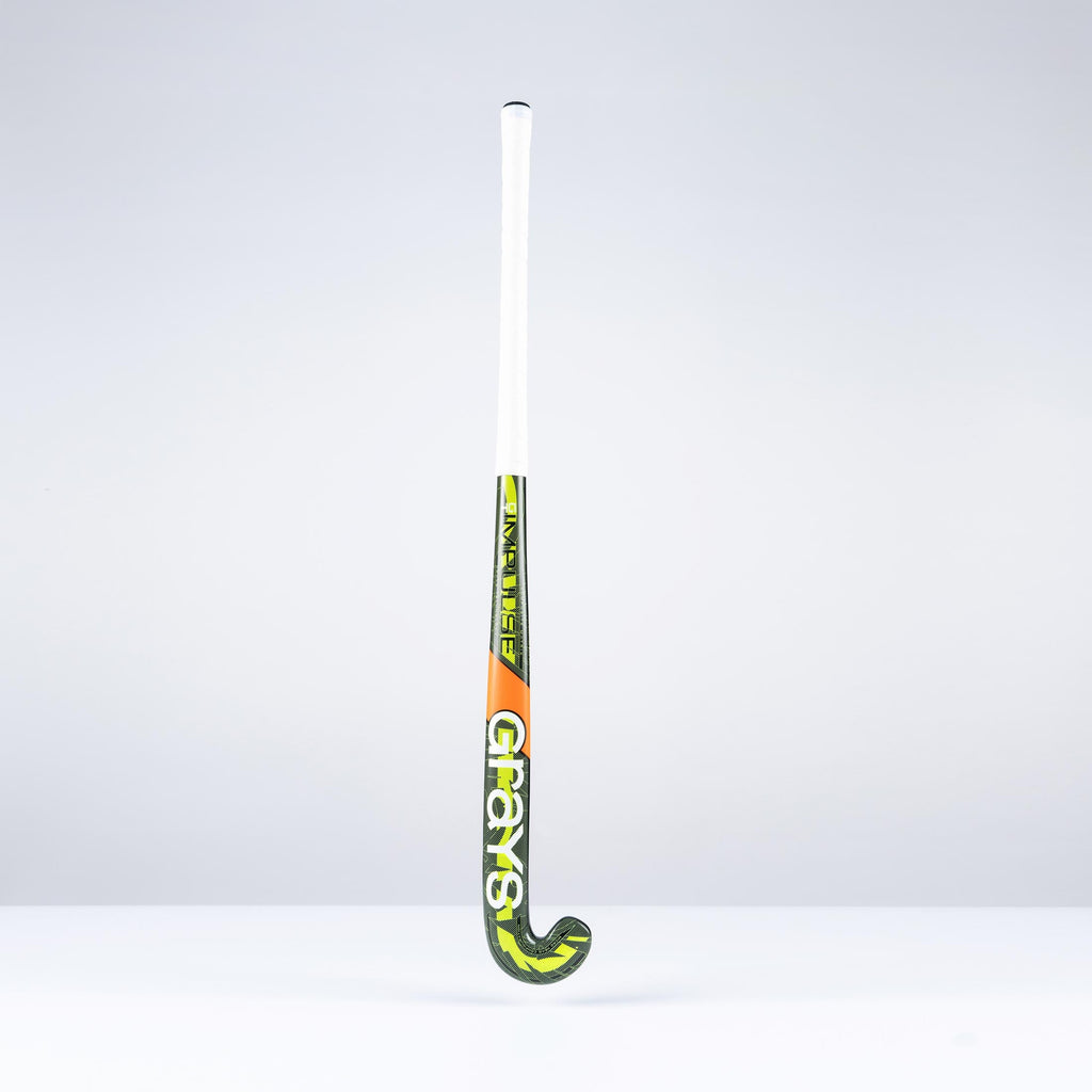 HBBA26Wooden Sticks GT Impulse Flouro Yellow, Back