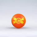 HDCB26Balls Nebula Novelty Hockey Ball Fluoro Orange