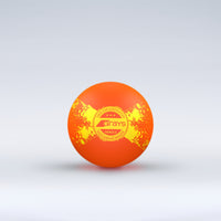 HDCB26Balls Nebula Novelty Hockey Ball Fluoro Orange