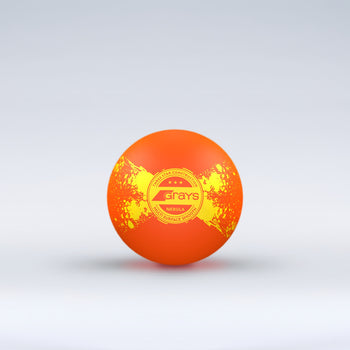 HDCB26Balls Nebula Novelty Hockey Ball Fluoro Orange