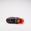HSEC24Shoes Black Orange Mini Hockey Shoe, Top
