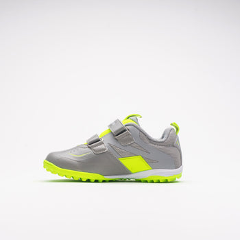 HSEF24Shoes Grey F Yellow Mini Hockey Shoe, Instep