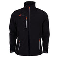 2600 HCAB18 6106609 Jacket Radius Soft Shell Black Silver Boys Front