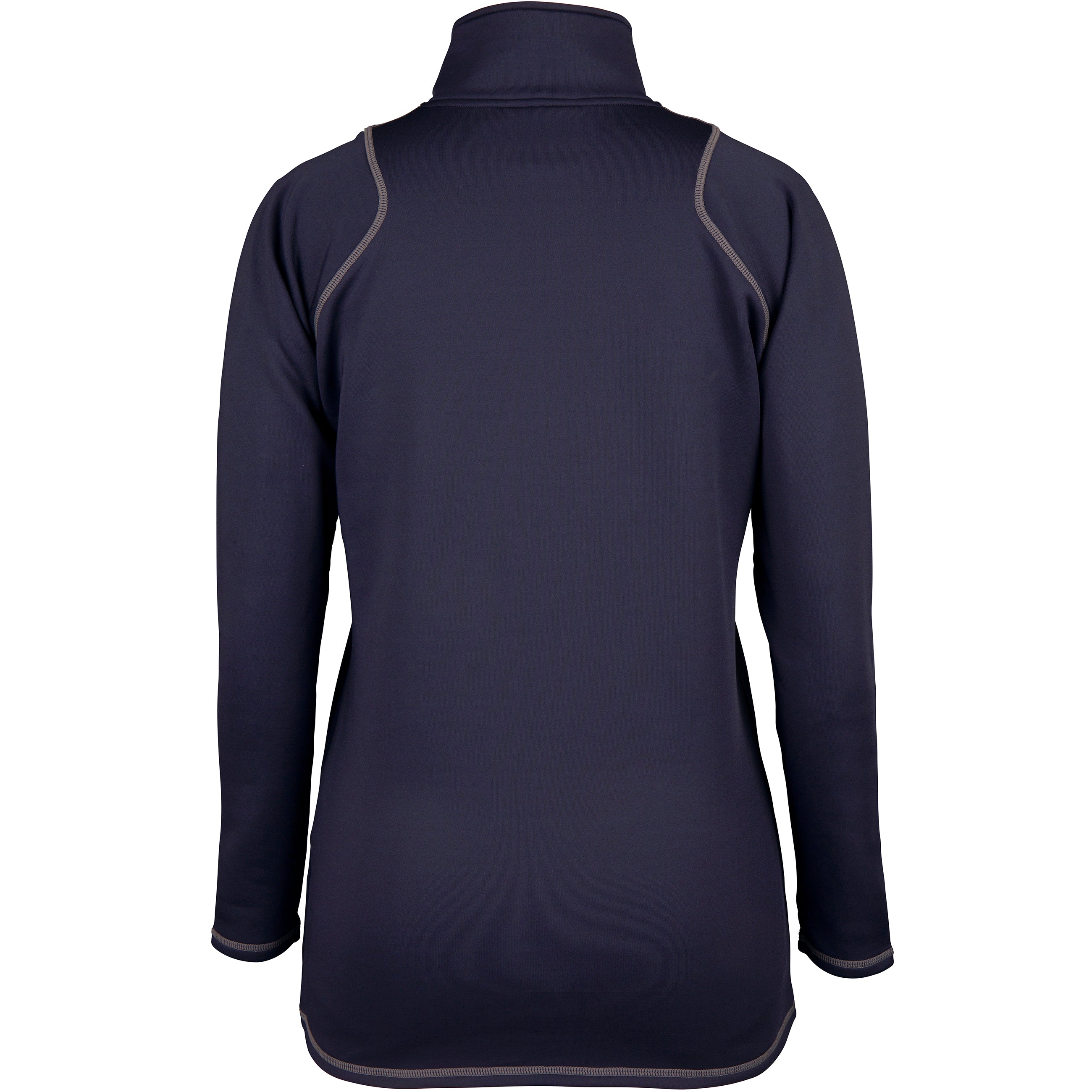 2600 HCAM20 6116004 Top Questa Quarter Zip Fleece Ladies Dark Navy, Back