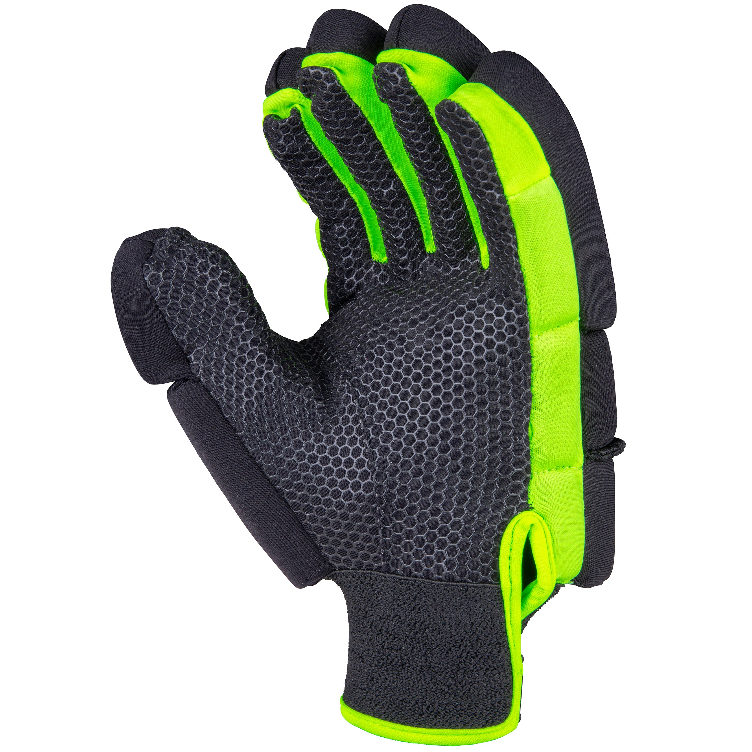 2600 HGBA20 6210605 Glove Proflex 1000 Black & Fluoro Yellow, Main Palm