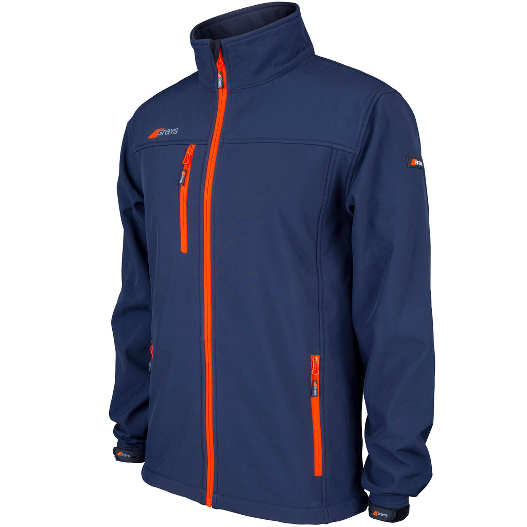 2600 6106805 Jacket Radius Soft Shell Dark Navy Mens Main