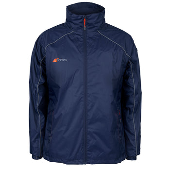 2600 6107305 Jacket Arc Rain Dark Navy Womens, Front