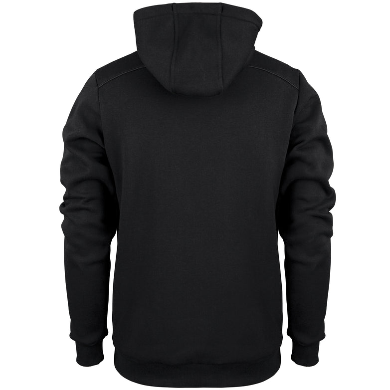 2600 6112505 Top Hoodie Point Black, Back