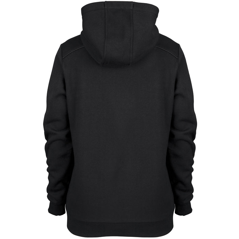 2600 6112805 Top Hoodie Ladies Point Black, Back