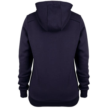 2600 6112905 Top Hoodie Ladies Point Dark Navy Back