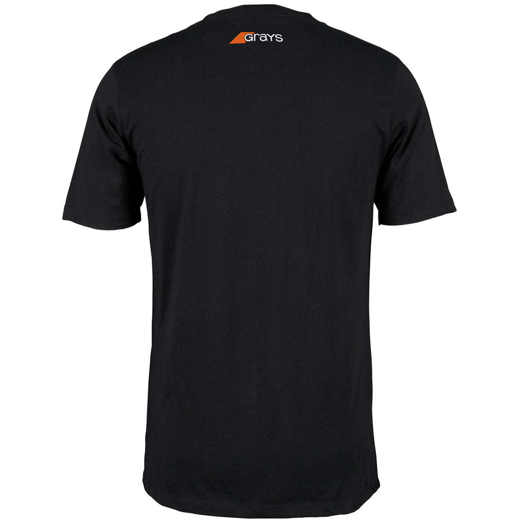 2600 6113705 Tee Tangent Black, Back