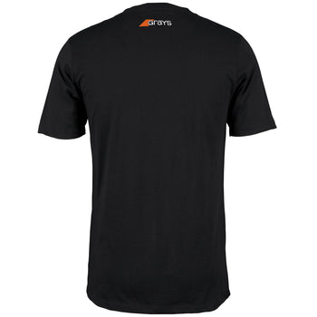 2600 6113705 Tee Tangent Black, Back
