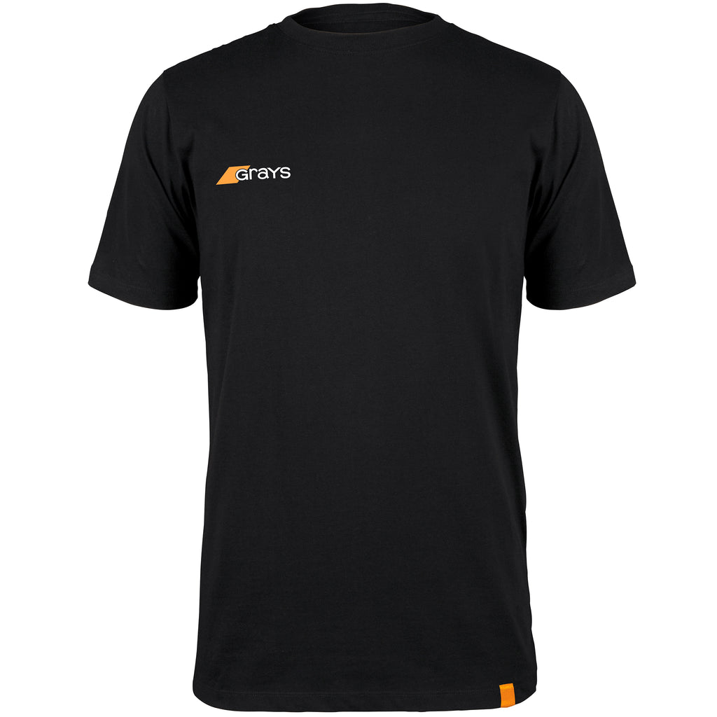 2600 6113705 Tee Tangent Black Front