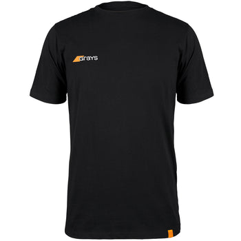 2600 6113705 Tee Tangent Black Front