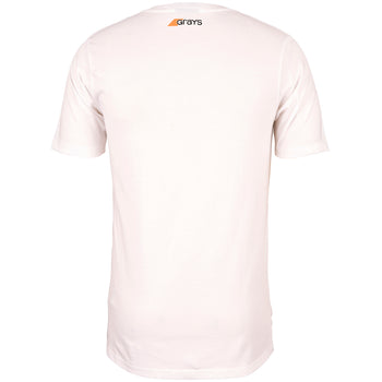 2600 6113805 Tee Tangent White, Back