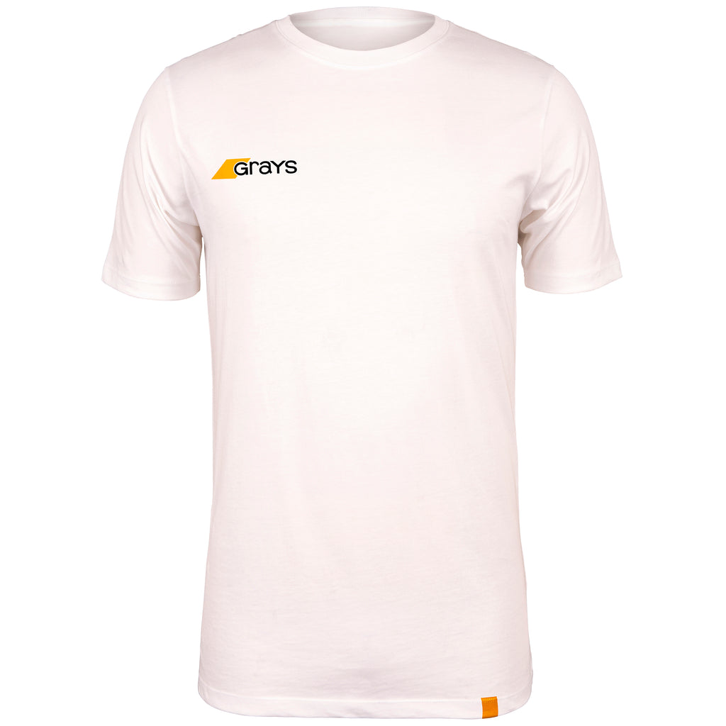 2600 6113805 Tee Tangent White Front