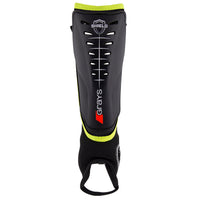 6210305 Shinguard Shield Black Fluo Yellow Front