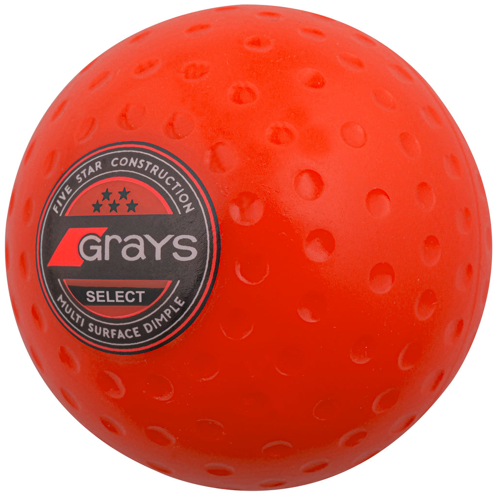 FIH Approved Select Hockey Ball - Orange