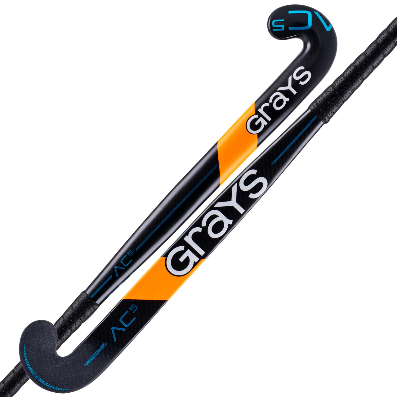 GRAYS Riptide Ultrabow Junior - Bastone da hockey in legno, 81,3 cm, colore: Rosso/Blu
