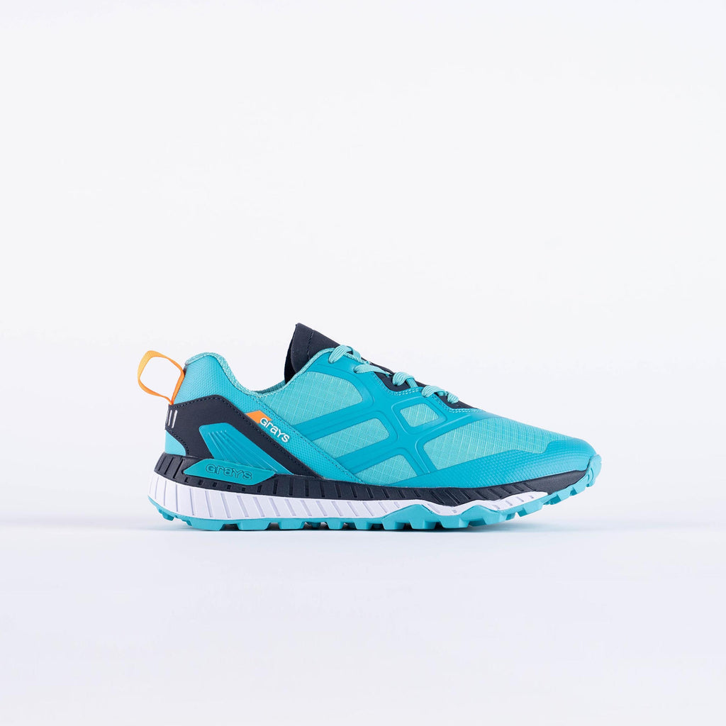HSBC23Shoes Raid Shoe Teal & Navy, Outstep