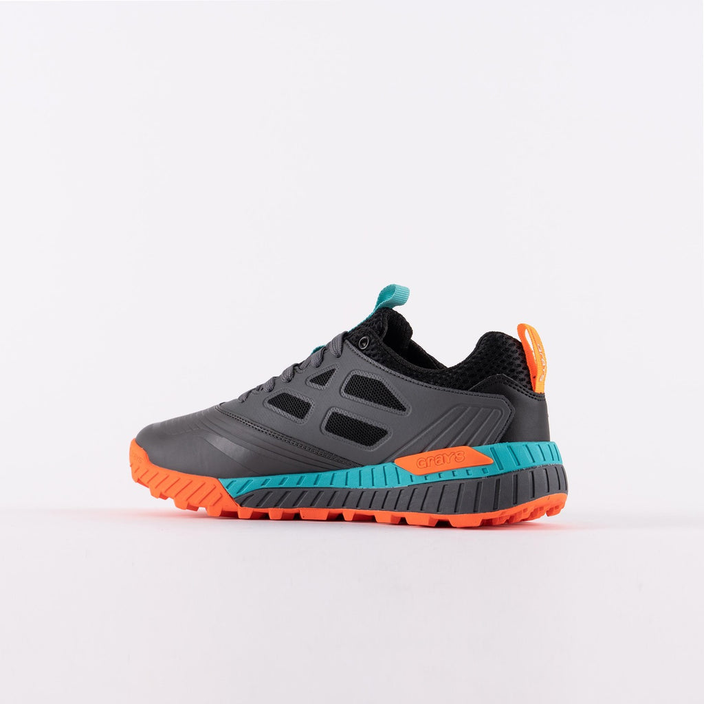 HSCA22Shoes Shoe Blitz Charcoal Teal, Instep Heel